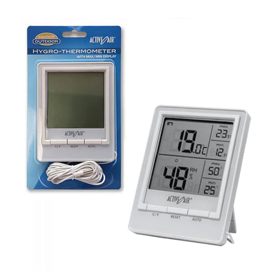 Indoor-Outdoor Thermometer with Hygrometer