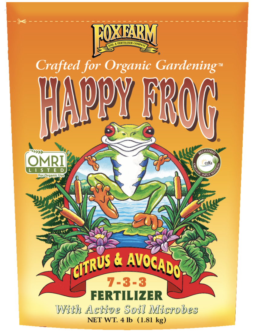 Happy Frog Citrus And Avacado 7-3-3, 4 lbs