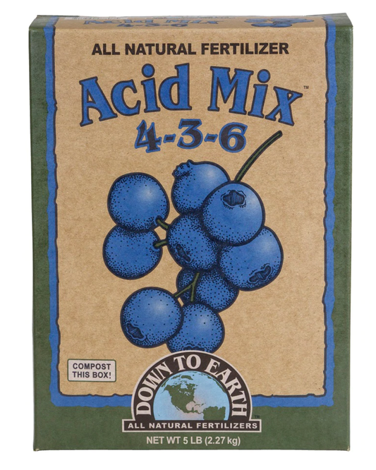 All Natural Acid Mix Fertilizer 4-3-6, 5 lbs
