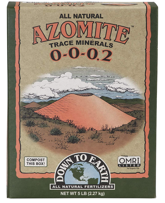 Down to Earth All Natural Azomite Powder 0-0-0.2, 5 lbs