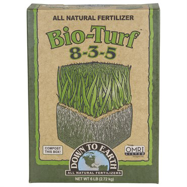 Bio-Turf All Natural Fertilizer 8-3-5, 6 lbs