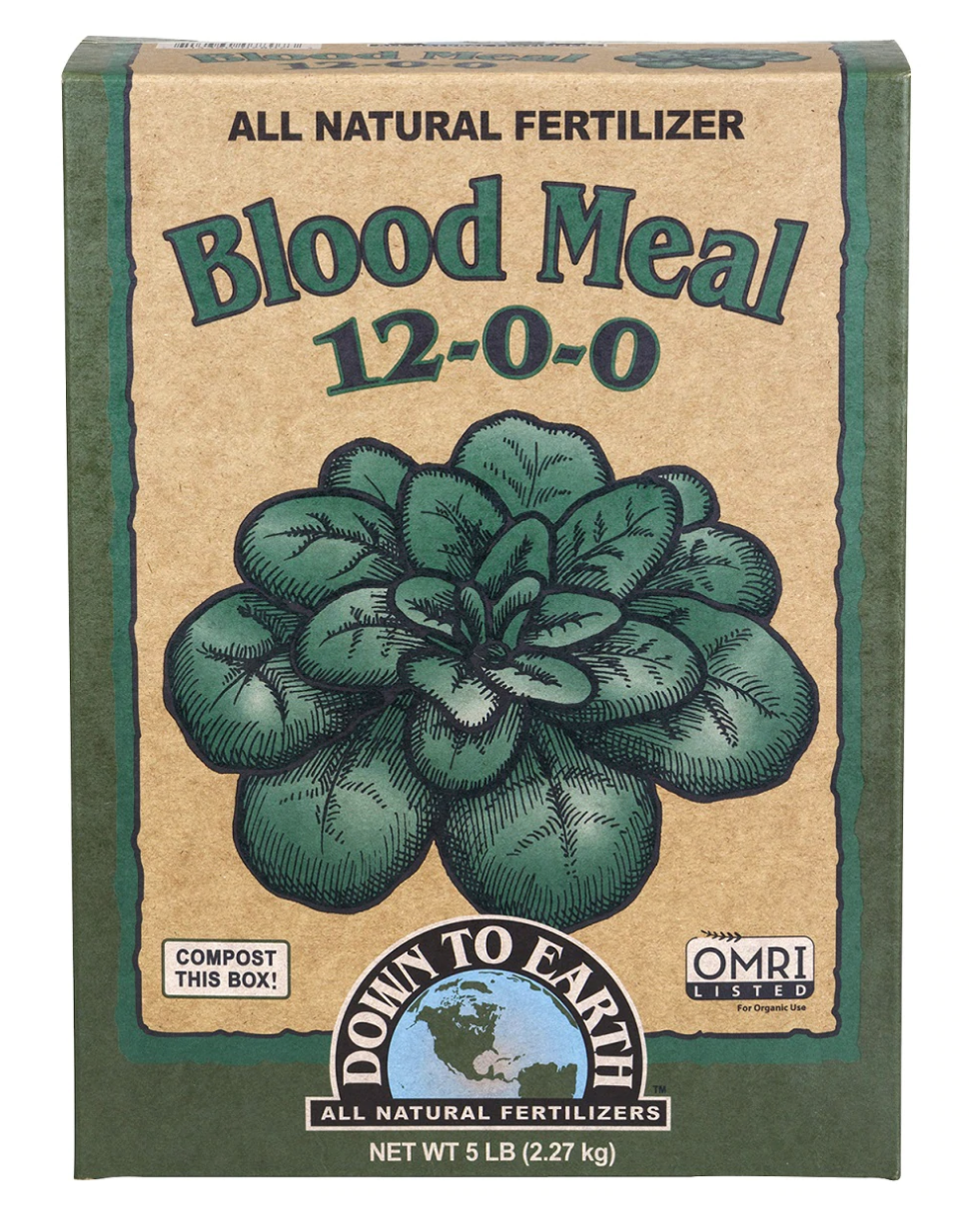 Blood Meal 12-0-0, 5 lbs