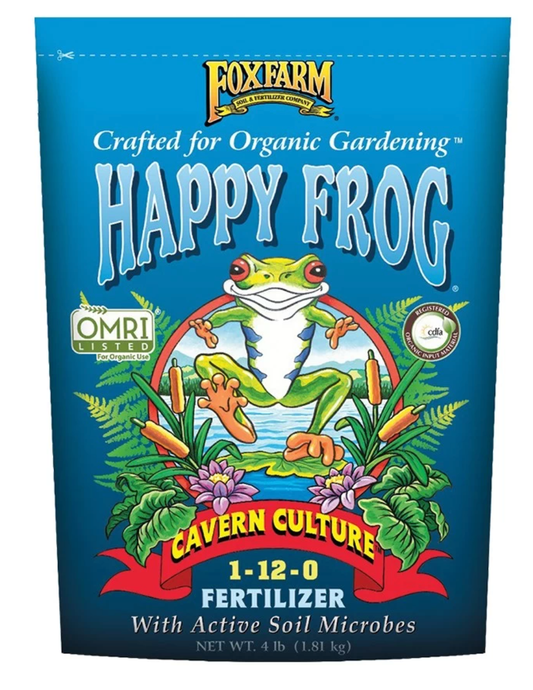 Happy Frog Cavern Culture Dry Fertilizer 1-12-0, 4 lbs