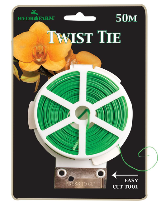 Green Twist Tie 50M