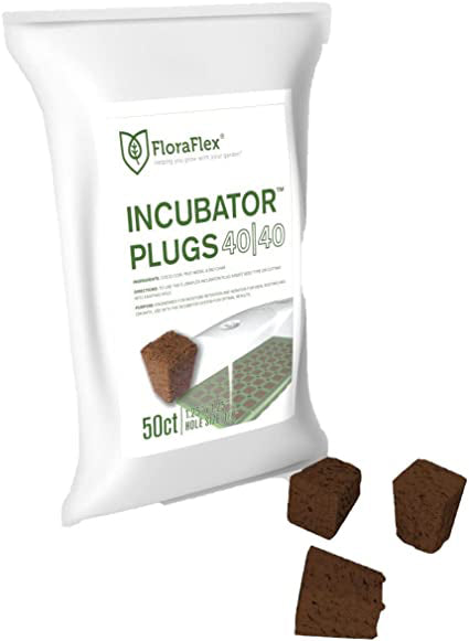 Incubator Plugs,1.25 Inch - Pack of 50