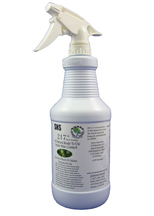 Spider Mite Control RTU 32 oz All Natural Plant Care, 1 qt